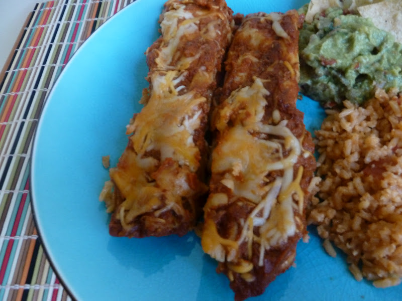 Baking and Cooking, A Tale of Two Loves Chicken Enchiladas with Ancho