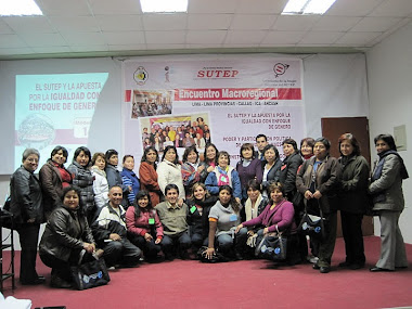 I ENCUENTRO MACRO REGIONAL DE LA MUJER DOCENTE