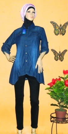 Blus Jeans Trendy AJ938 Blus Jeans Trendy AJ938