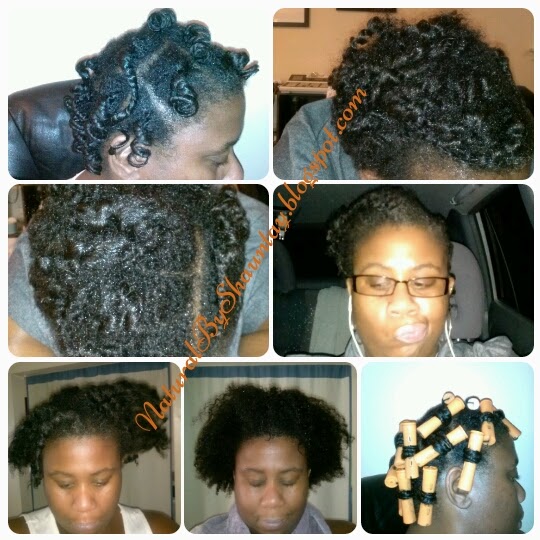Perm Rod Set On Natural Hair