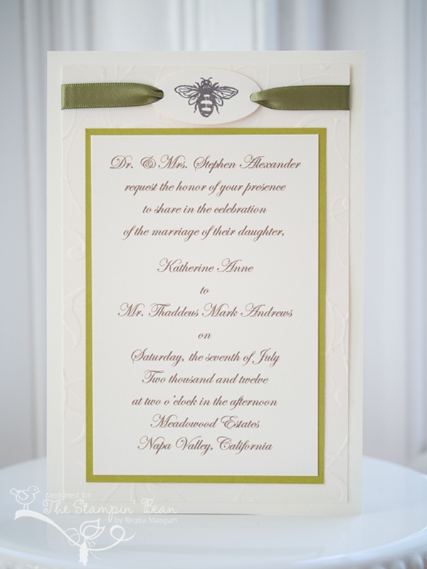 Of course my crafty mominlaw created their wedding invitations for them Of course my crafty mominlaw created their wedding invitations for them