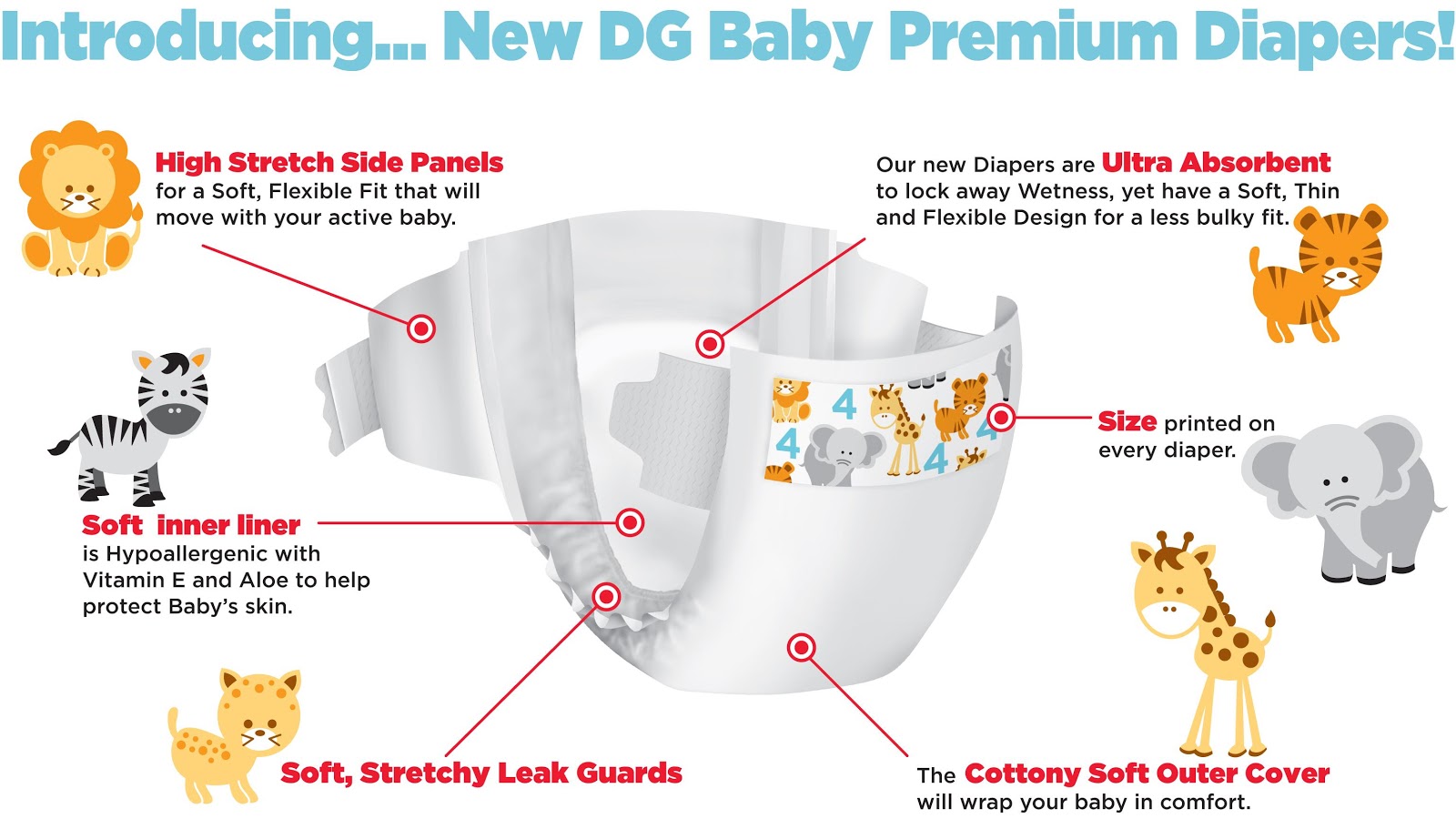 Debras Dollars It Just Makes Cents! Dollar General Premium Diapers Review