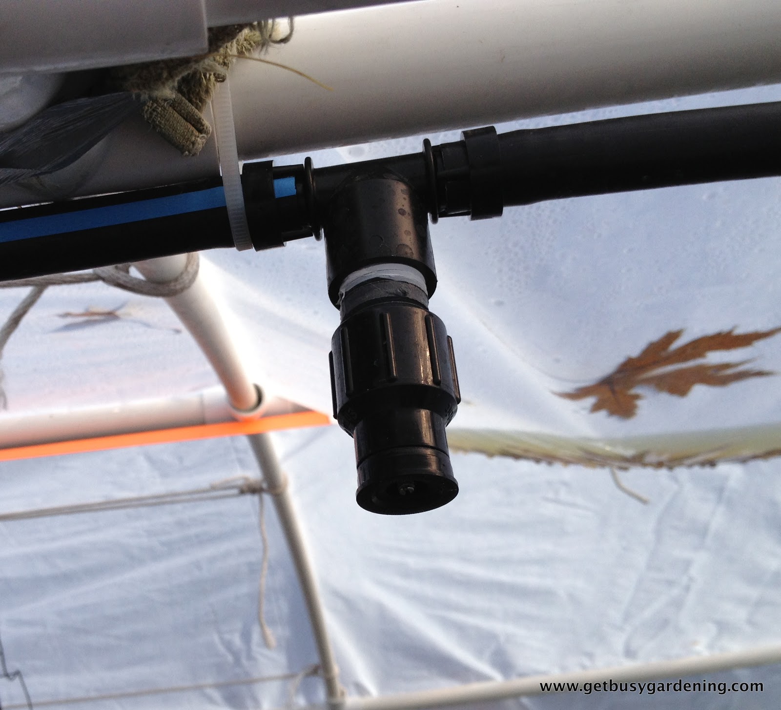 Greenhouse Irrigation Systems DIY Overhead Sprinkler System For