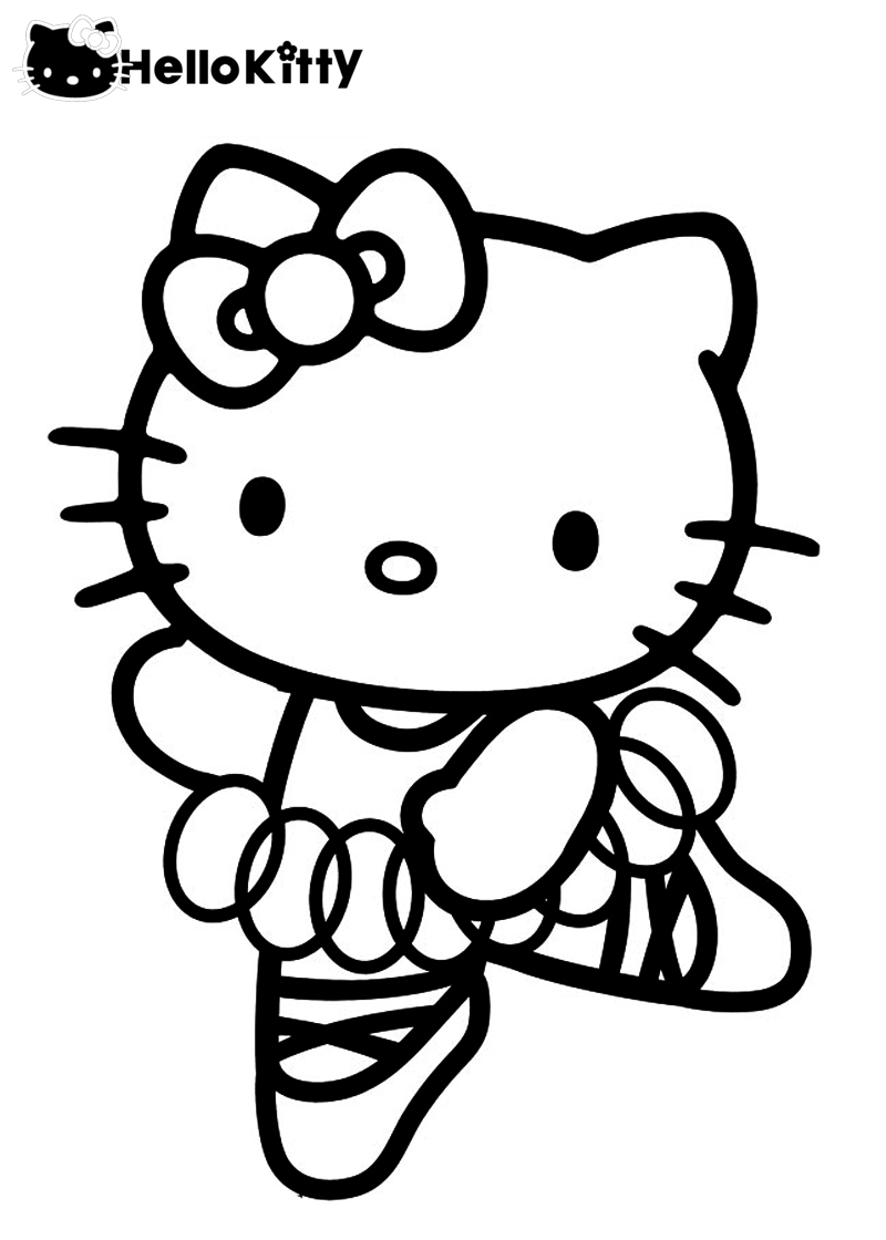 Tomas Tanaka: Hello Kitty Coloring Pages