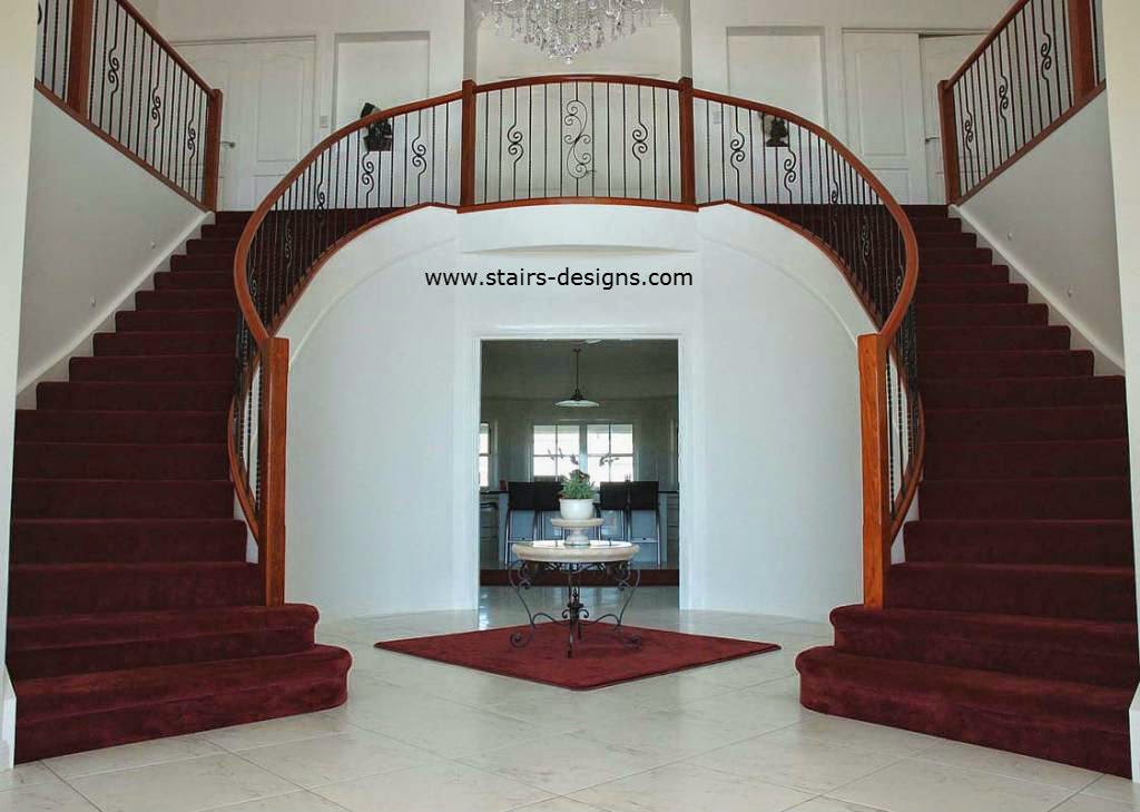 curved stair railing curved stair railing