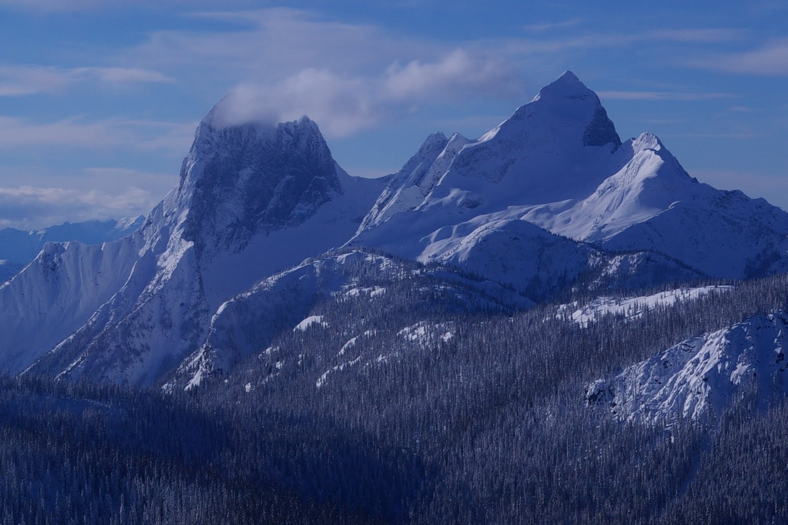Woollen Knickers Chilliwack Valley Mountains in Winter