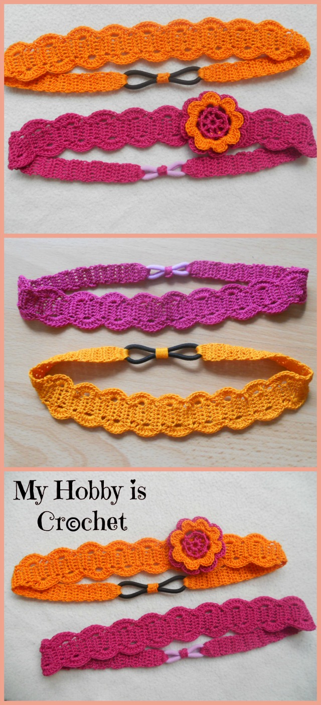 Hobby Is Crochet: Thread Headband Free Crochet Pattern with Tutorial ...