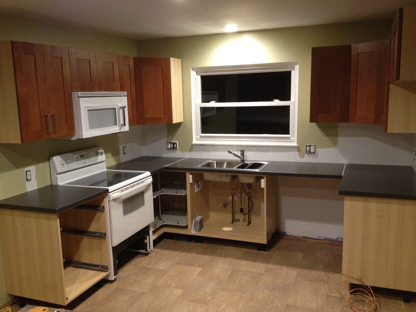 Our Ikea Kitchen Cabinets And Countertops Part 2