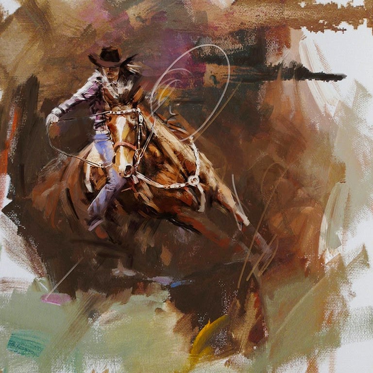 cuadros-con-mujeres-vaqueras mujeres-montando-caballos