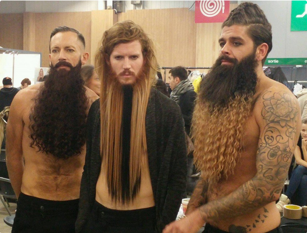 Barbas e barbudos na França!