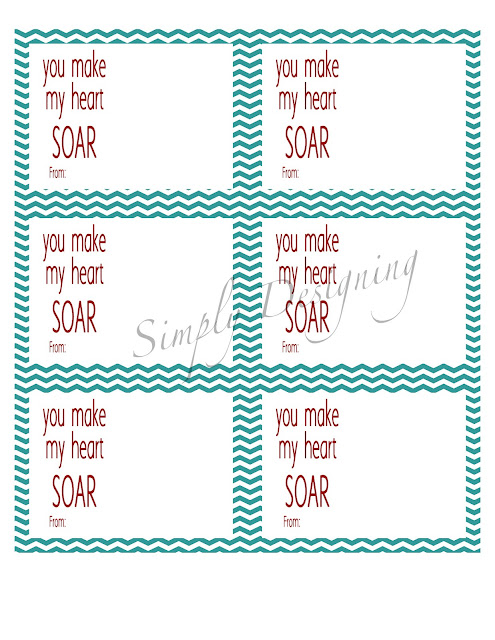 you make my heart soar generic 01a | You Make My Heart SOAR Valentine {Free Printable} | 8 |