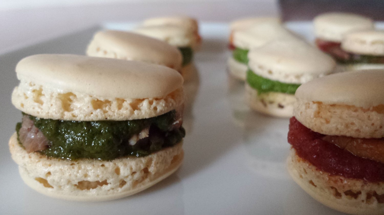 Macarons agrodolci