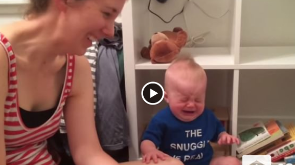 http://www.viralvideotoday.net/2015/09/bookworm-baby-cries-every-time-book-ends.html