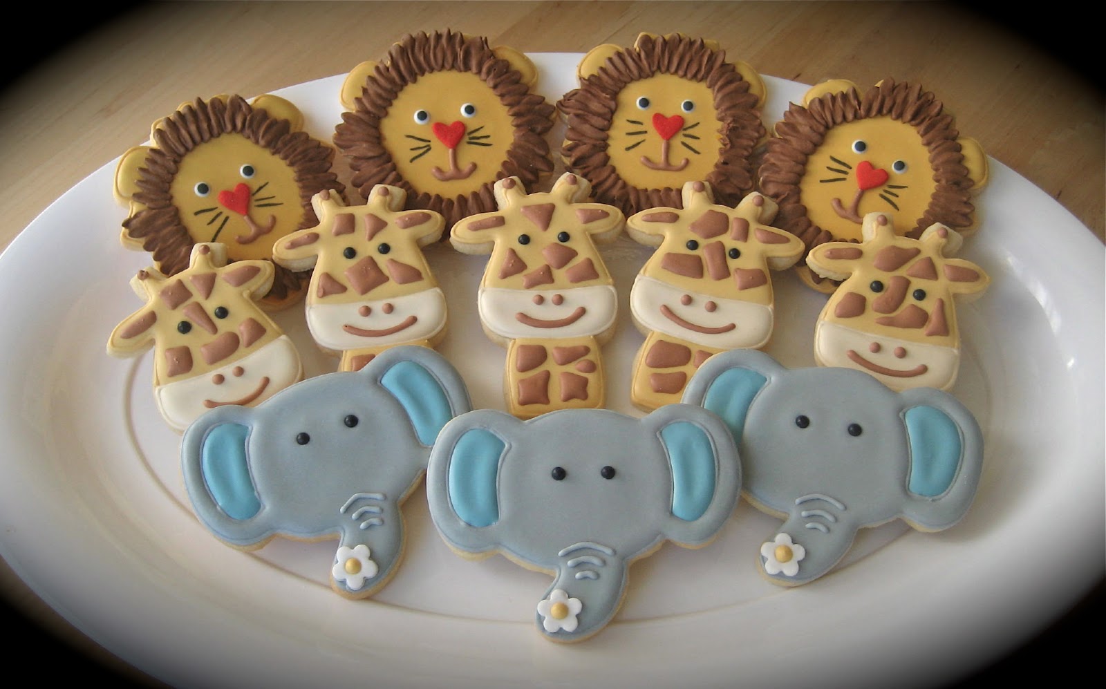 Have A Cookie! SafariThemed Baby Shower Cookies