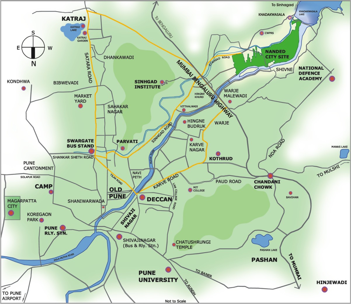Pune Map