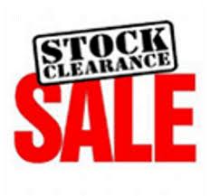 CLEARANCE STOCK