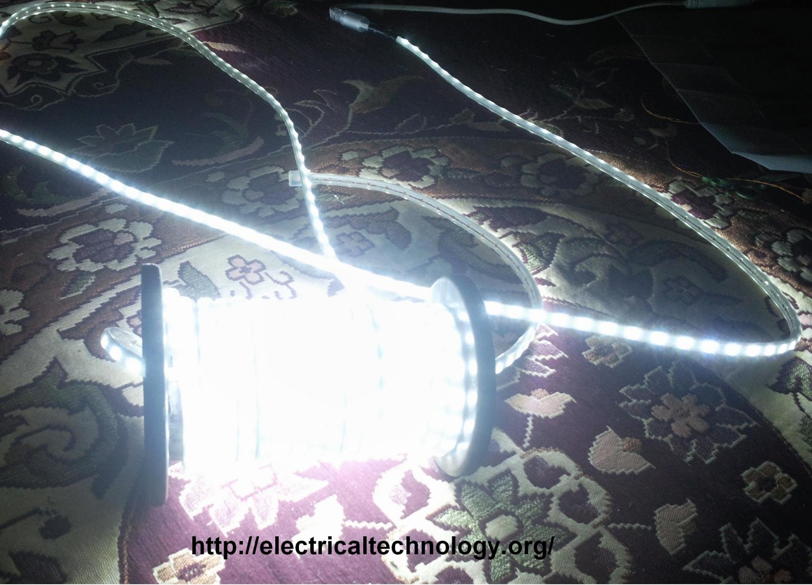 Led String Strip Circuit Diagram Using Pcr