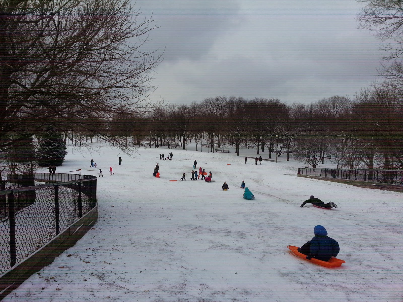The Chicago Real Estate Local Winter fun at Warren Park skating rink