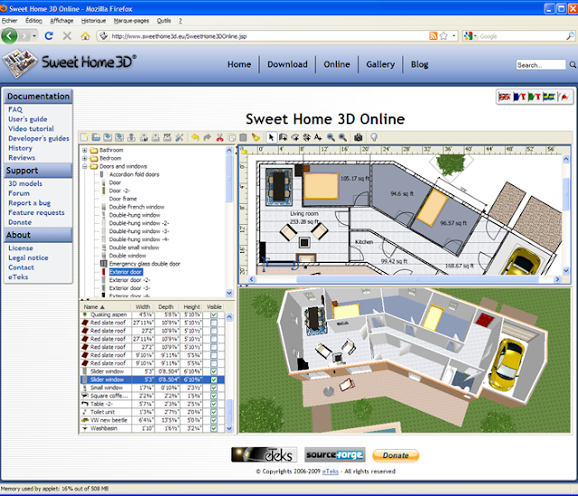 sweet home 3d online manager