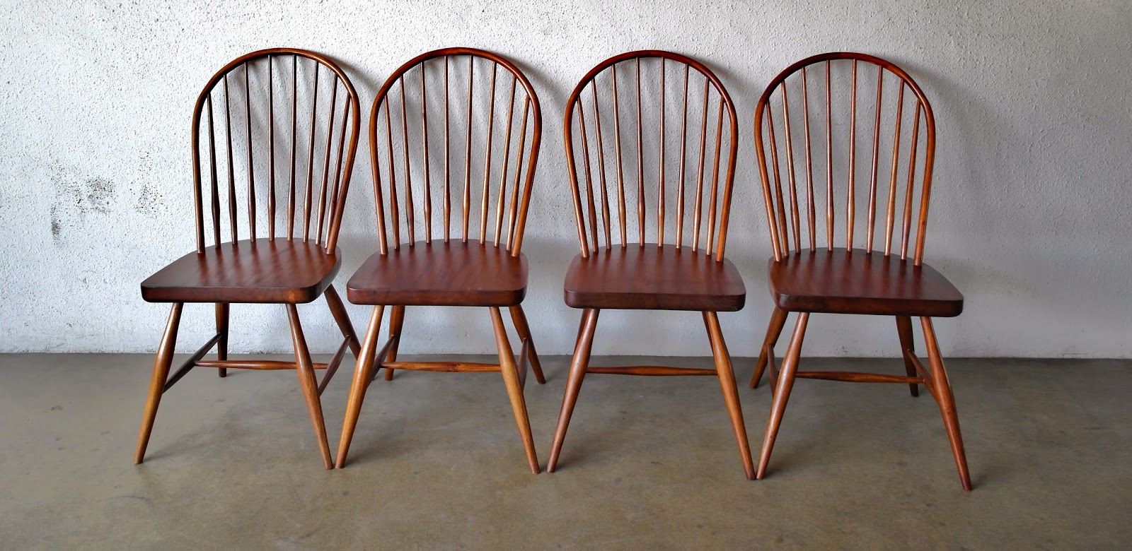 SECOND CHARM FURNITURE SERIES OF SPINDLE BACK CHAIRS AND BENCHES