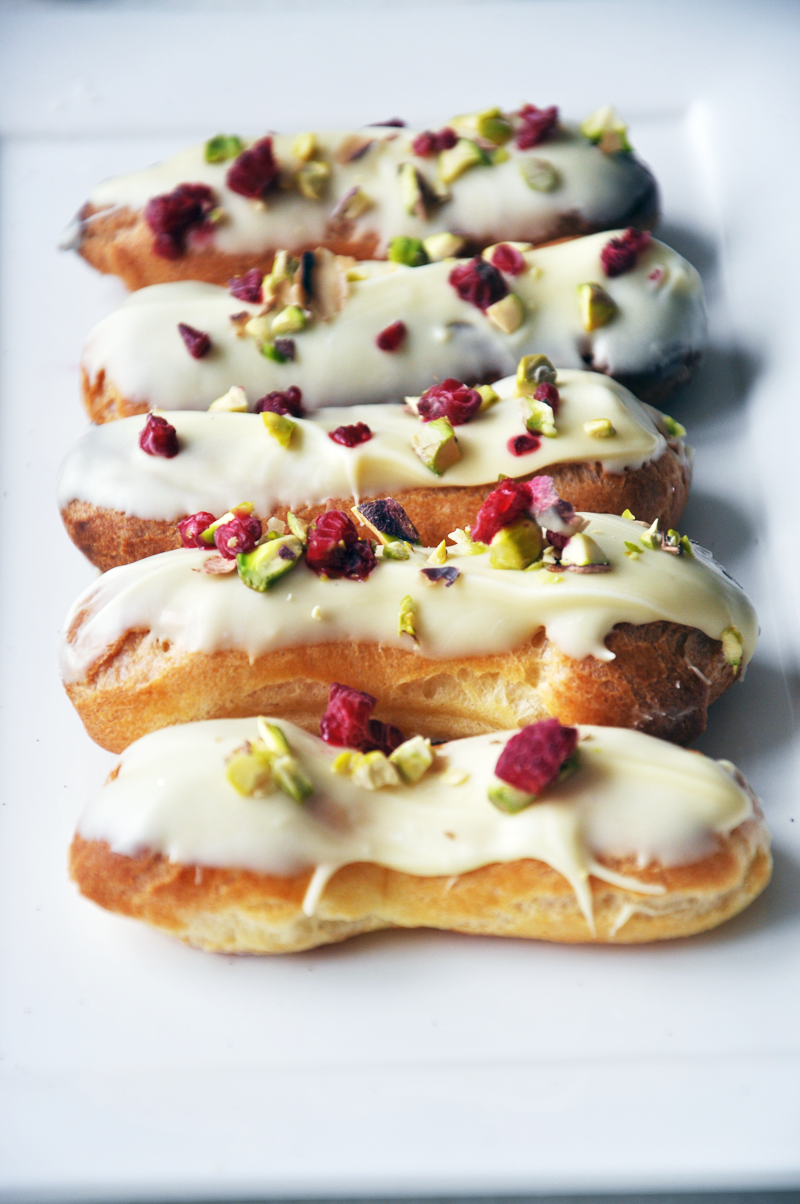 White Chocolate Glaze For Eclairs White Chocolate Glaze For Eclairs
