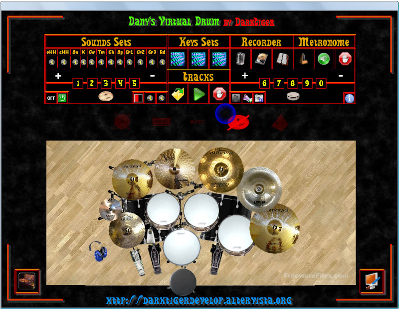 DvDrum - Danys Virtual Drum 2.0 Beta 5 screenshot DvDrum - Danys Virtual Drum 2.0 Beta 5