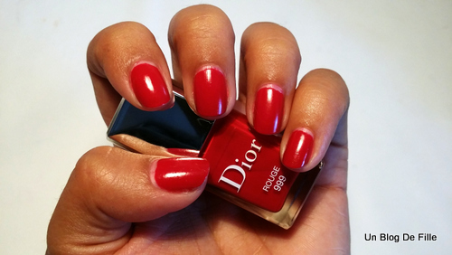 10. Dior Vernis Nail Polish in "Rouge 999" - wide 5
