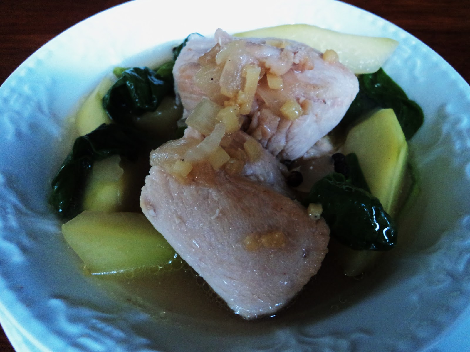 Filipino Food Aficionado Tinolang Manok (Chicken in Ginger Broth)