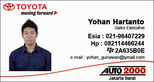 Jual Mobil Bekas, Second, Murah: Rekomendasi Sales Toyota Daan Mogot