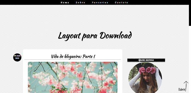 Layout Free Clean para seu blog