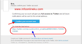 Please Confirm your Twitter Account Confirm your account