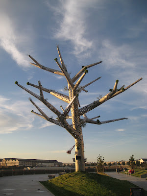A cyborg tree