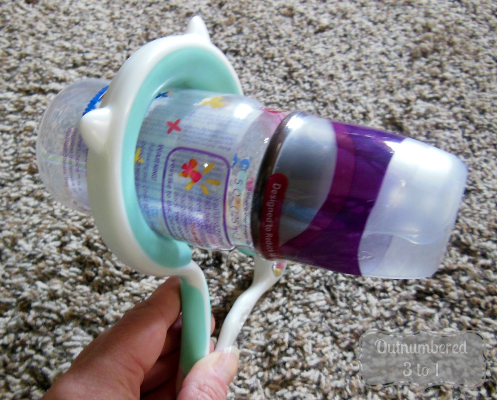 Bump Ahead Li'l Helper Baby Bottle Holder Outnumbered 3 to 1