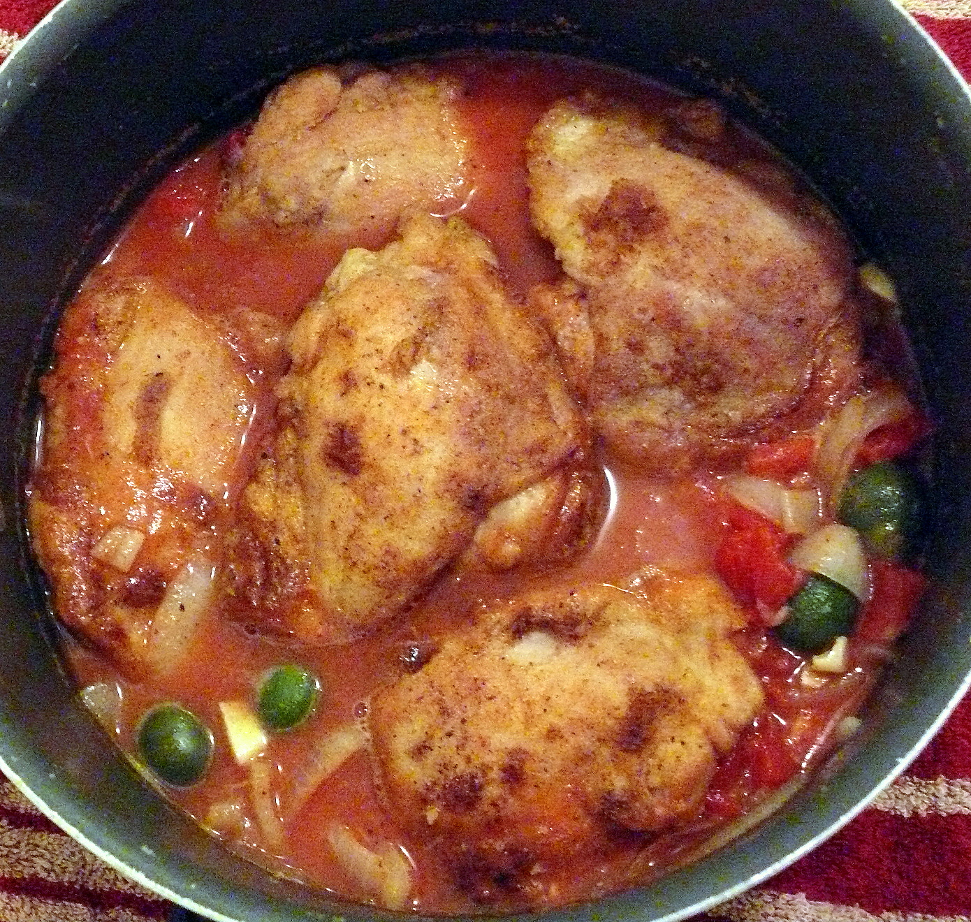 A Life of Little Pleasures Chicken with Castelvetrano Olives, Lemon