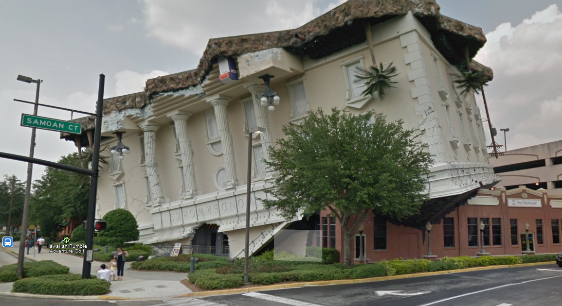 Odd Locations On Google Maps: Upside Down You're Turning Me