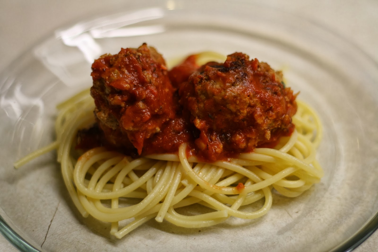 Kisses for Lily Belle Spaghetti and Turkey Meatballs a al Jessica Alba