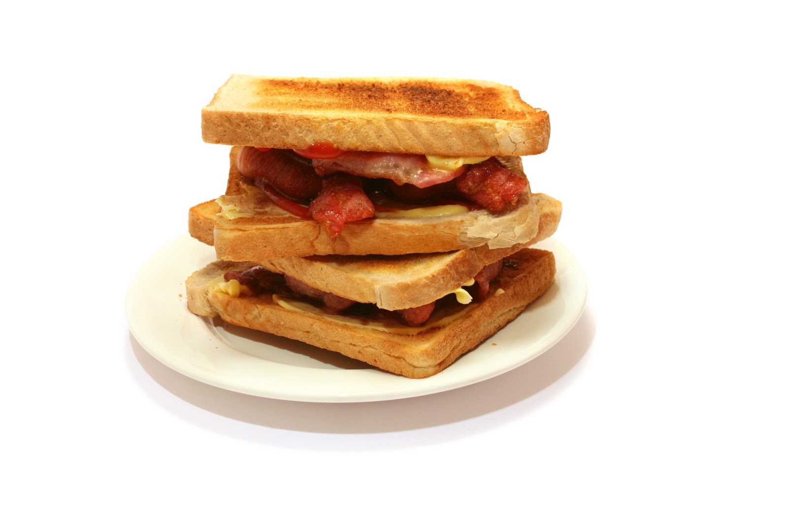 toasted bacon sandwich