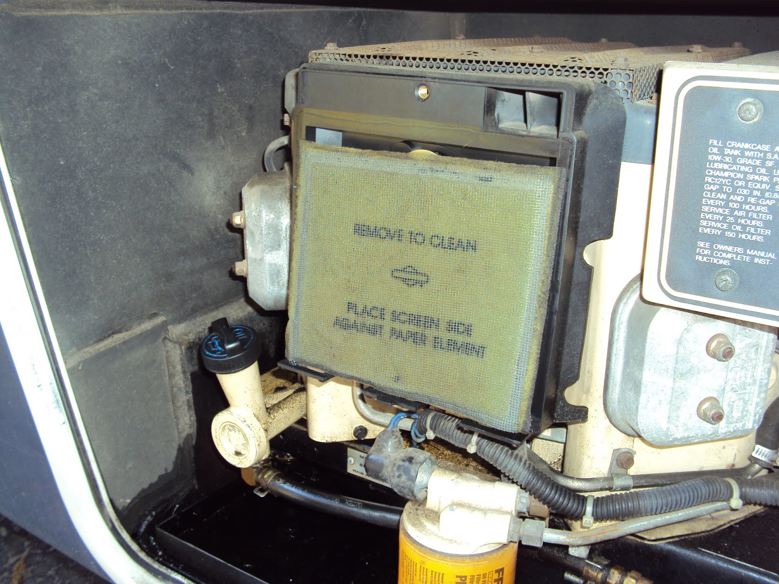 WanderMan Nasty Fuel And Air Changing/Cleaning Your Generator's Fuel