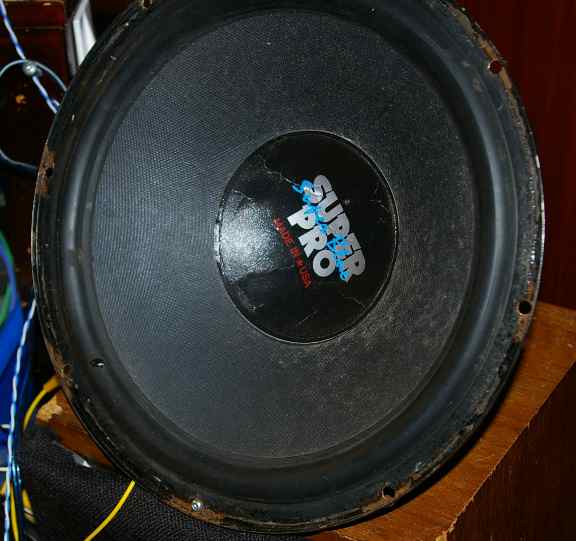 super blue subwoofer 12