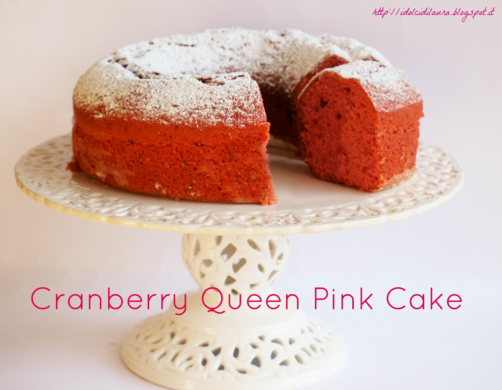i dolci di laura Cranberry Queen Pink Cake