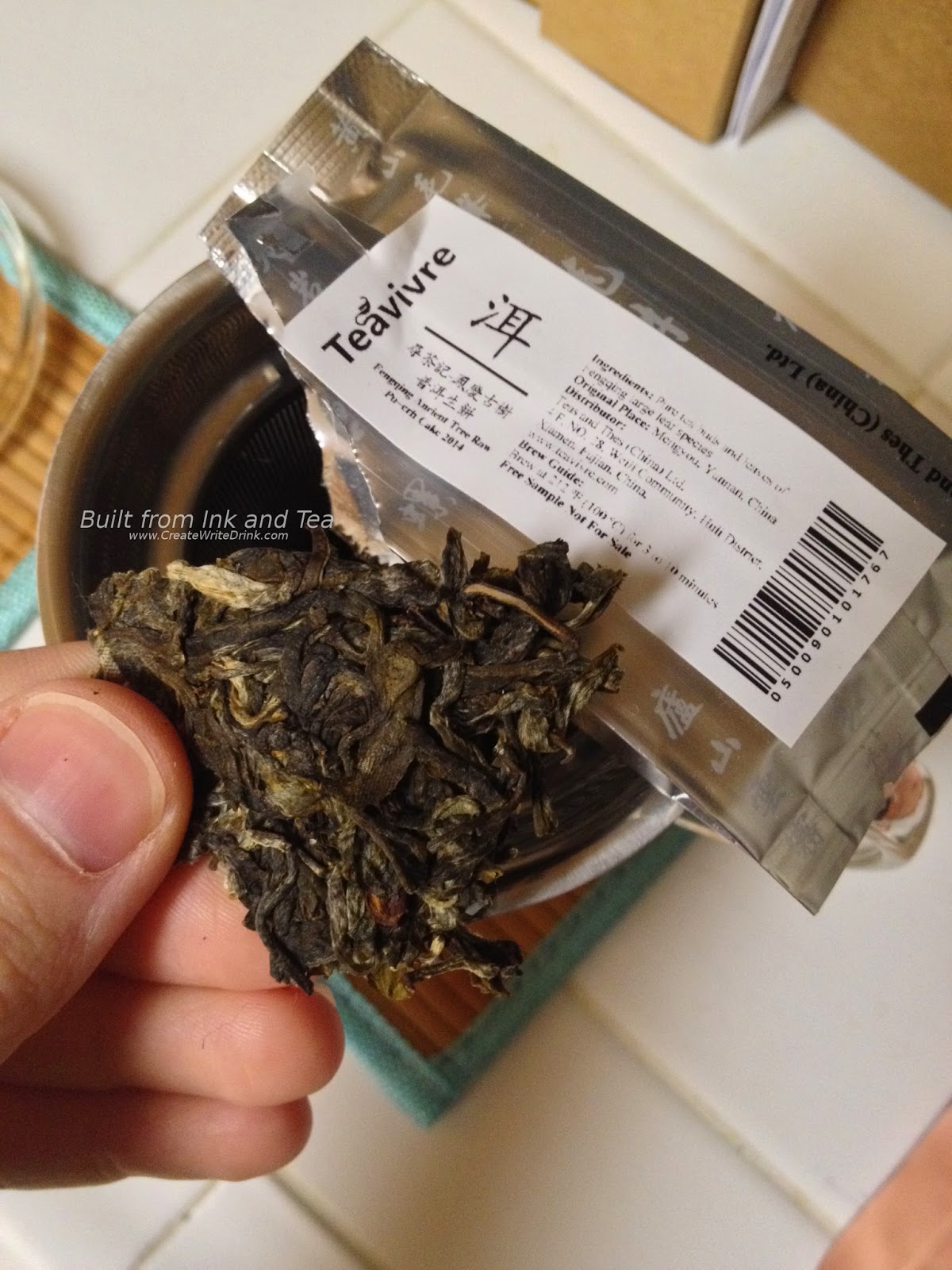 Built from Ink and Tea Tea Review Tuesday A Review of Teavivre's