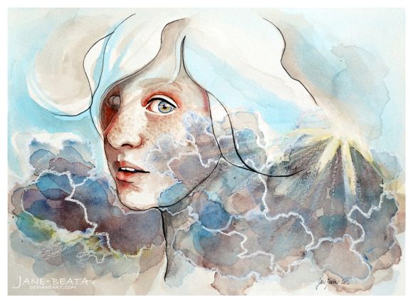 Jana Lepejova jane-beata deviantart pinturas aquarela mulheres olhares femininos Nublado Jana Lepejova jane-beata deviantart pinturas aquarela mulheres olhares femininos Nublado