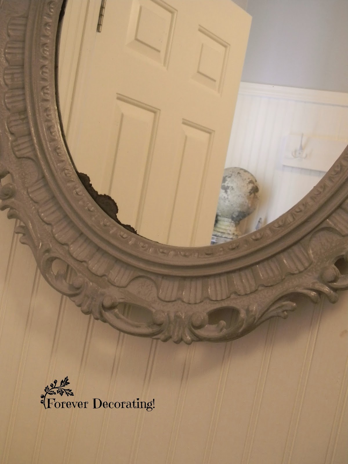 Forever Decorating! Lovely Oval Mirror