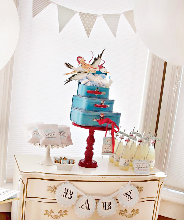 rivernorthLove: Stork Express - A Baby Shower
