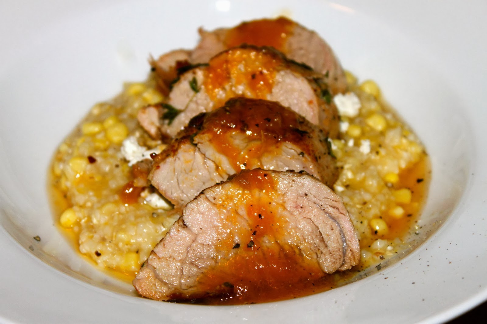 Domestic Divas Blog Roasted Pork Tenderloin with Apricot Sauce