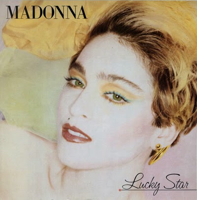 Image result for madonna first album lucky star alternate cover
