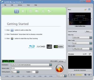 Imtoo Blu Ray 2 0 4 Mengubah Video Jadi Kualitas Blu Ray Namuda Media