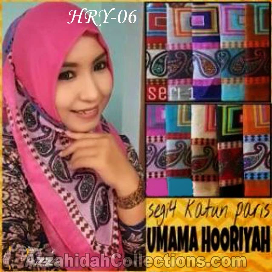 Jilbab Segi Empat Umama Scarf Hooriya - www.azzahidahcollections.com Jilbab Segi Empat Umama Scarf Hooriya - www.azzahidahcollections.com