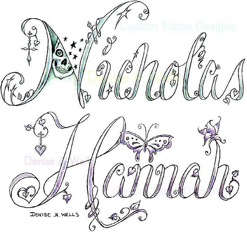 Tribal Name Tattoos and Tattoo 2012