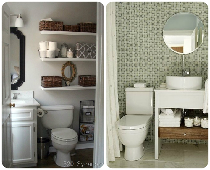 A decoração com cuba + espelho A decoração com cuba + espelho